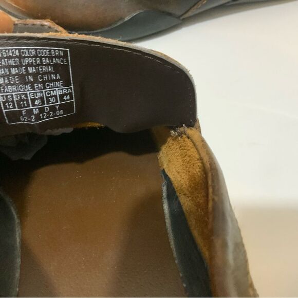Skechers Mens Loafers Driving Moccasin Casual Slip On Leather Brown Size 9.5 main image 6